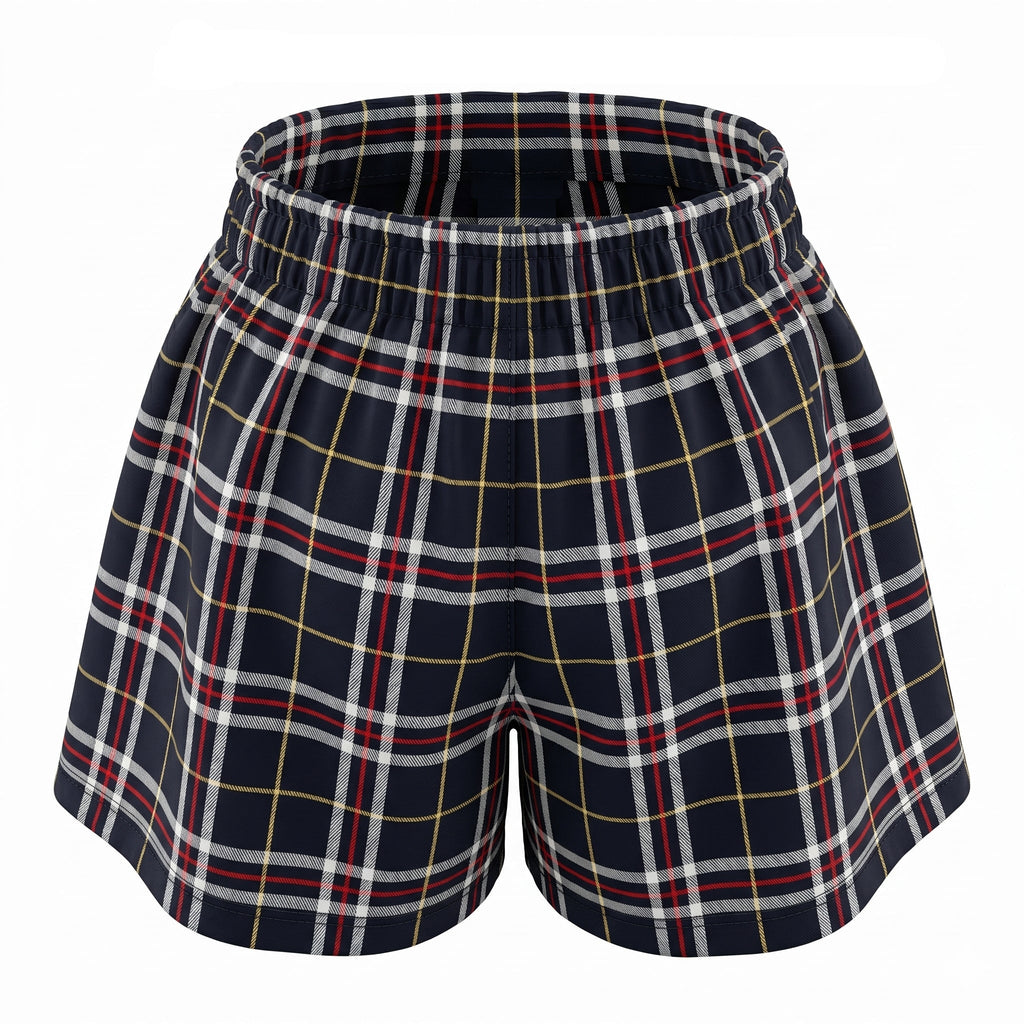 Gonna-Pantaloncino Check Girl