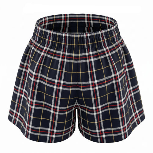 Gonna-Pantaloncino Check Girl
