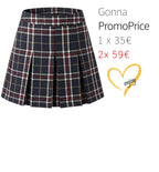 Gonna-Pantaloncino Check Girl